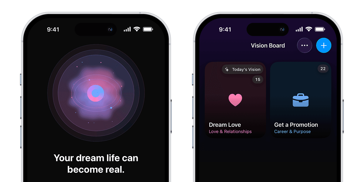 Inaura App Screenshots